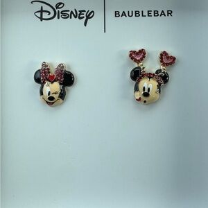 BaubleBar Disney Minnie & Mickey Valentine’s Earrings